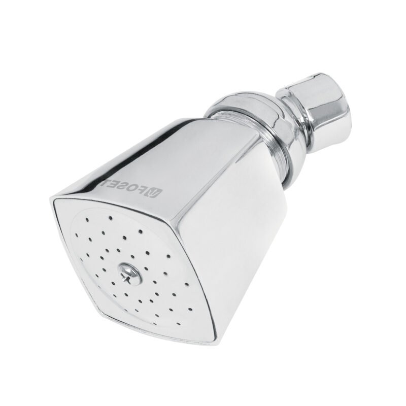 Código: 44494 Regadera cuadrada metálica 2' sin brazo, Foset Aqua R-501S