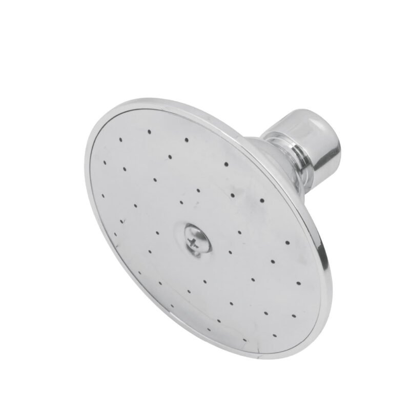 R-504S.jpg Código: 44493 Regadera redonda metálica 3-1/2' sin brazo, Foset Aqua R-504S