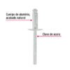 Código: 44537 Bolsa con 50 remaches 3/16' x 3/8' de aluminio, ala 17/32' R-66LF-B