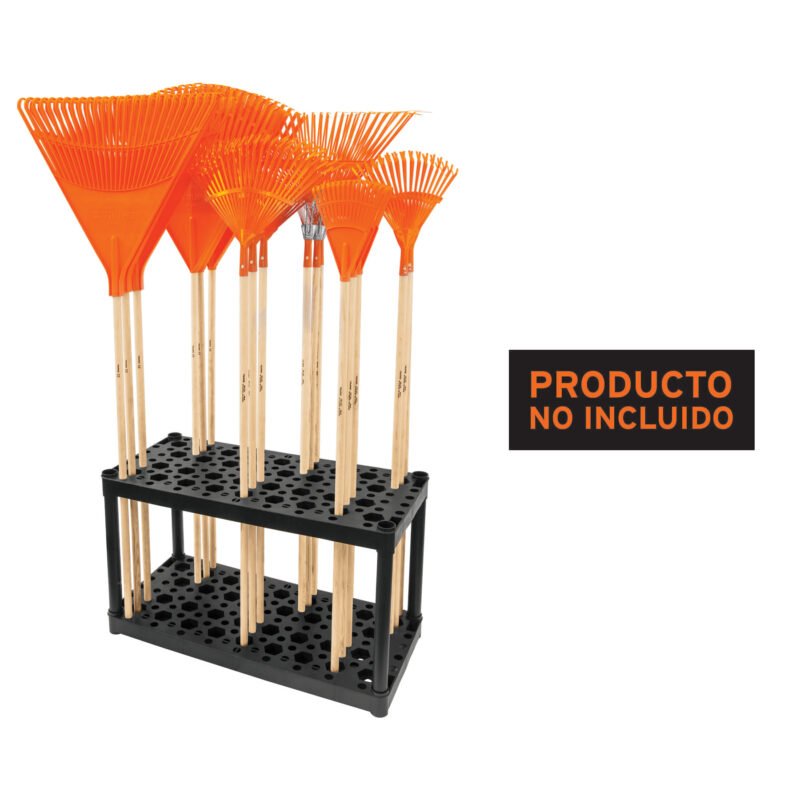 Código: 55863 Rack de plástico para escobas, Truper R-ES