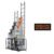 Código: 57033 Rack para 10 escaleras, Truper R-ESC-D