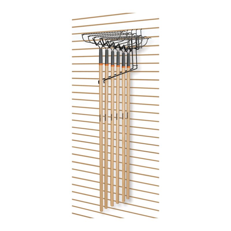 R-R14A.jpg Código: 50143 Rack para rastrillos jardineros 14 dientes, Truper R-R14A