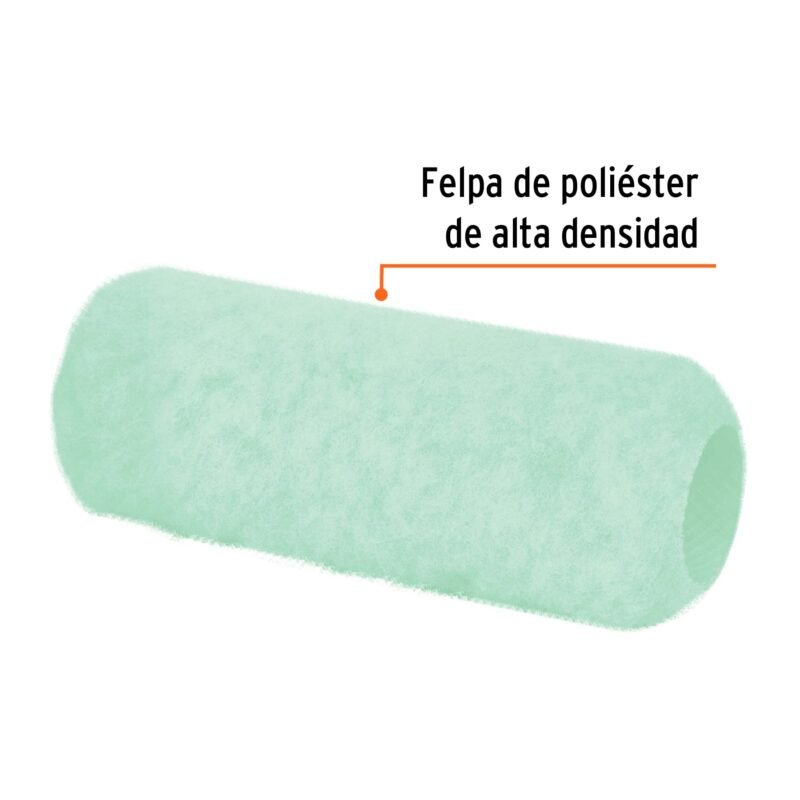 R-ROPI-715FC1.jpg Código: 13892 Felpa para rodillo 7' x 5/8' superficies poco rugosas R-ROPI-715