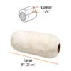 Código: 101393 Felpa para rodillo 9x1-1/4',superficies extrarrugosas,Expert R-ROPI-930X