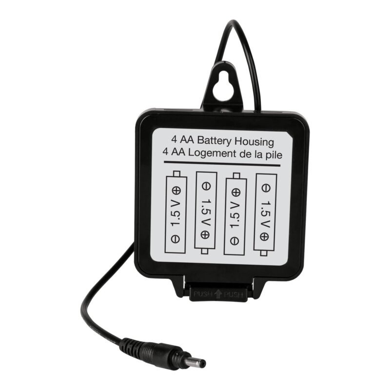 Código: 45350 Caja porta pilas para llave de sensor LLS-L, Foset R2-LLS-L