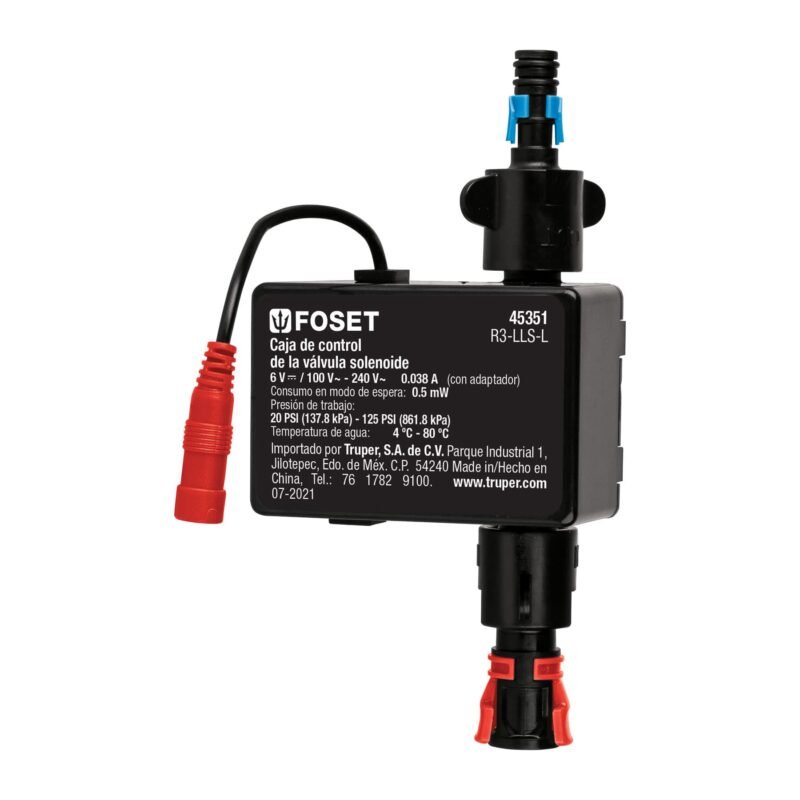 Código: 45351 Válvula solenoide para llave de sensor LLS-L, Foset R3-LLS-L