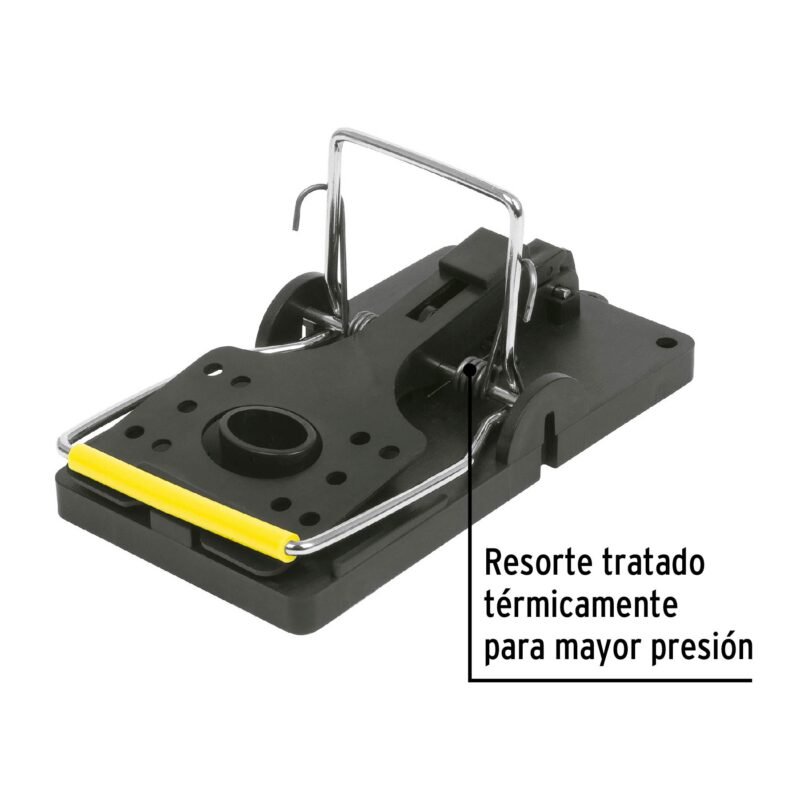 RAT-5PFC1.jpg Código: 23712 Trampa de plástico de 5' para ratón, Pretul RAT-5P
