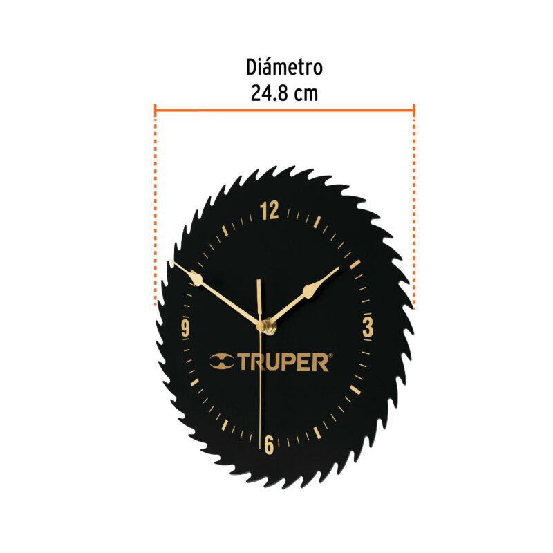 RE-PAFC2.jpg Código: 60073 Reloj de pared, Truper RE-PA