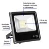 Código: 48332 Reflector delgado de LED 20 W luz cálida, Volteck REF-301LC