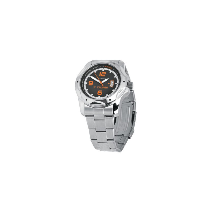 REL-PC-3.jpg Código: 60072 Reloj para caballero, acero inoxidable, Truper REL-PC-3