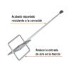 Código: 11975 Revolvedor para mortero, 120mm de diámetro, TRUPER REV-12M