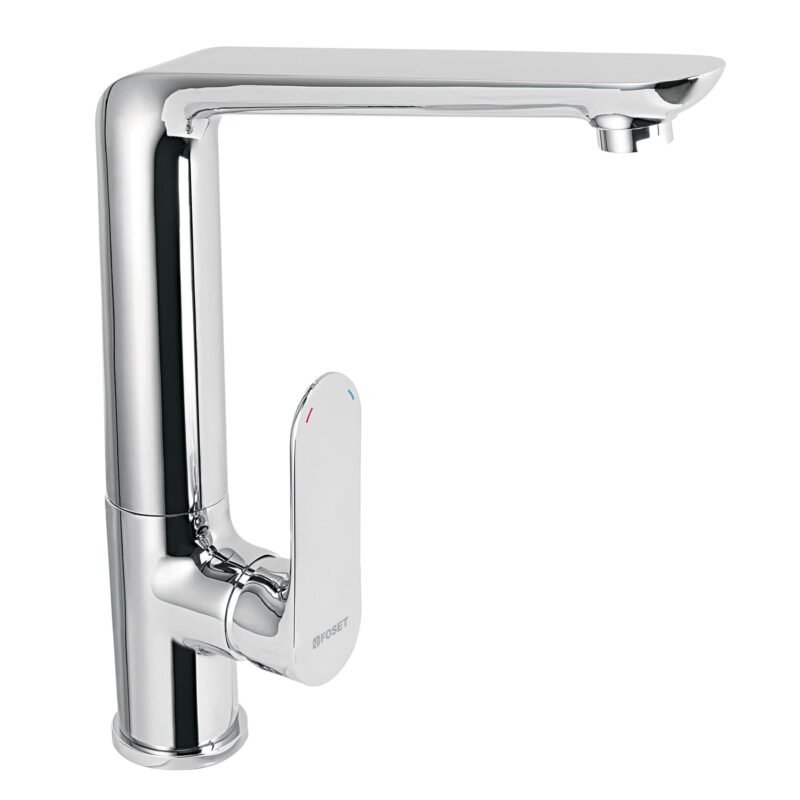 RIM-83.jpg Código: 45193 Monomando cuello alto para fregadero, cromo, FOSET RIVIERA RIM-83