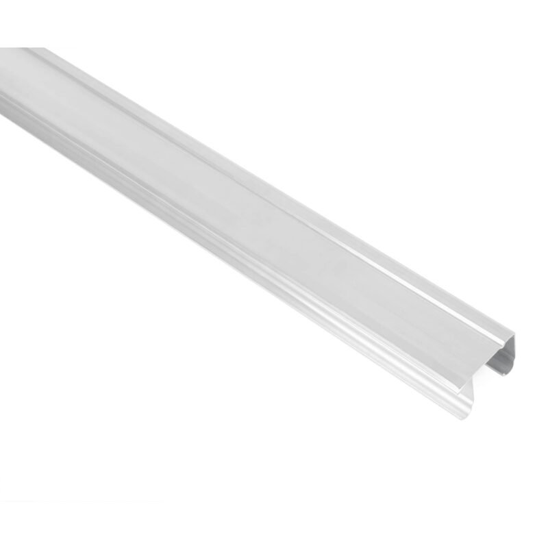 RJJ-30.jpg Código: 48973 Riel superior 'JJ' de aluminio para puerta corrediza 3 m RJJ-30