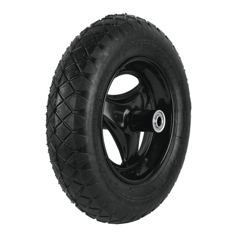 Código: 25006 Llanta completa neumática 14', incluye eje y baleros, Pretul RN-P