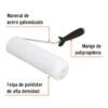 Código: 13875 Rodillo para pintar 9' x 3/8' superficies lisas, TRUPER ROPI-910