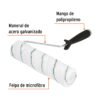 Código: 13894 Rodillo para pintar 9' x 3/8' microfibra, sup. poco rugosas ROPI-910M