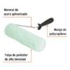 Código: 13876 Rodillo para pintar 9' x 5/8' superficies poco rugosas ROPI-915