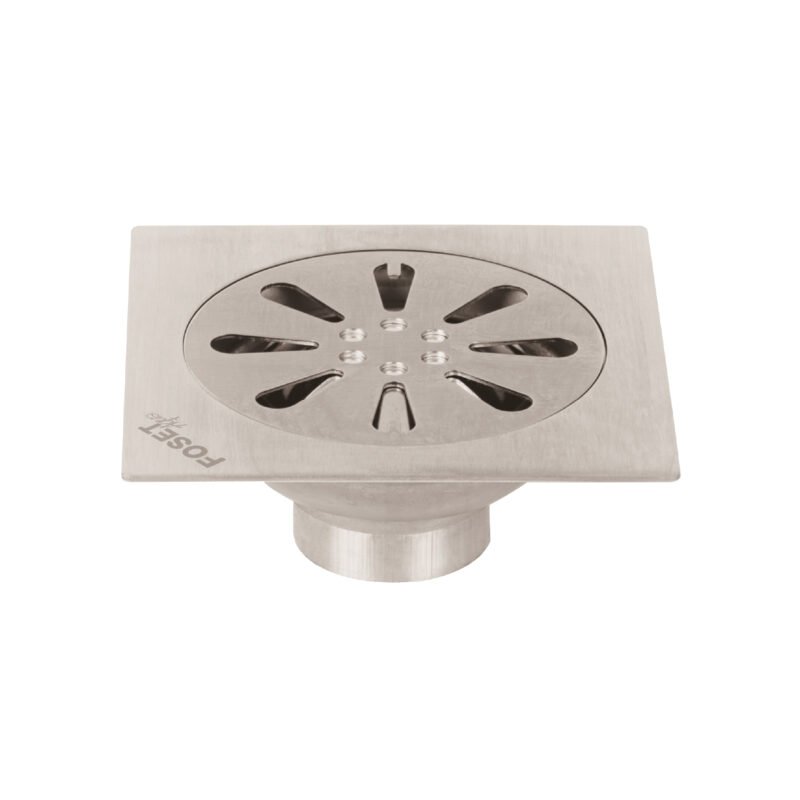 RS-605.jpg Código: 45471 Resumidero cuadrado 4'x 4', acero inoxidable, gota, Aqua RS-605
