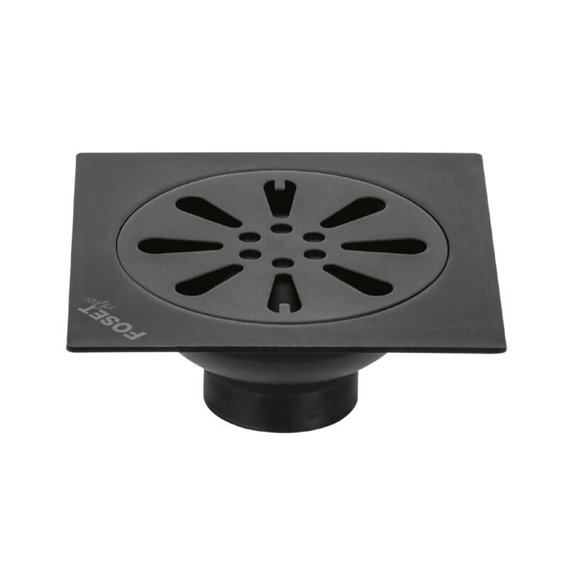 RS-605M.jpg Código: 45473 Resumidero cuadrado 4'x 4', acero inoxidable, negro, gota RS-605M