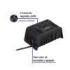Código: 45572 Regulador de voltaje de 800 VA / 400 W 4 contactos, Volteck RV-800