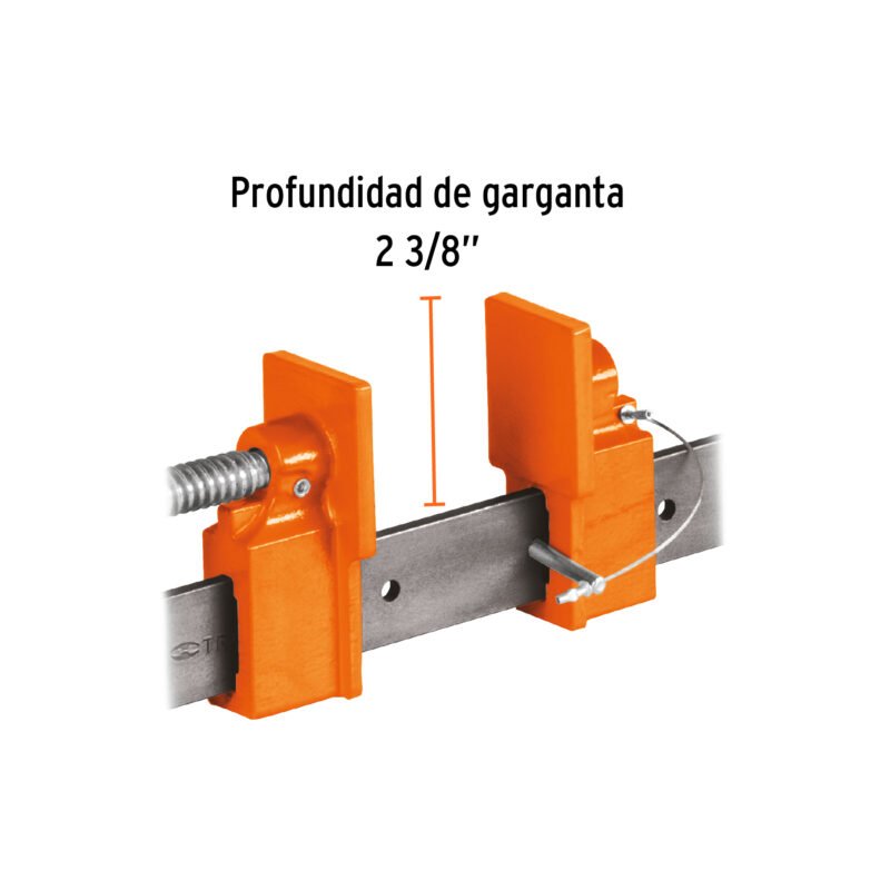 S6FC2.jpg Código: 17739 Sargento 72' de solera de acero, Truper S6