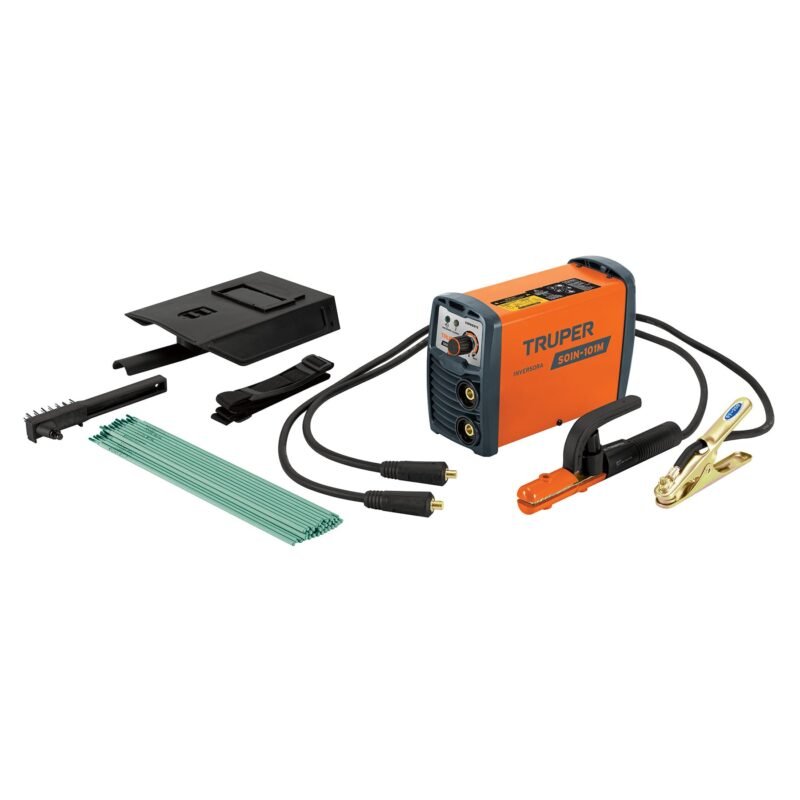 SOIN-101M.jpg Código: 100900 Mini soldadora inversora 100A, 127V, TRUPER SOIN-101M