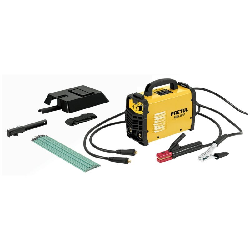 SOIN-101P.jpg Código: 29958 Soldadora inversora 100A, 127V, PRETUL SOIN-101P