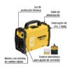 Código: 29958 Soldadora inversora 100A, 127V, PRETUL SOIN-101P