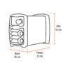 Código: 102322 Mini soldadora inversora 130A, 127V, TRUPER SOIN-130M