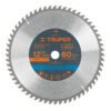 Código: 18312 Disco sierra 12' para madera, 60 dientes centro 1', Truper ST-1260E