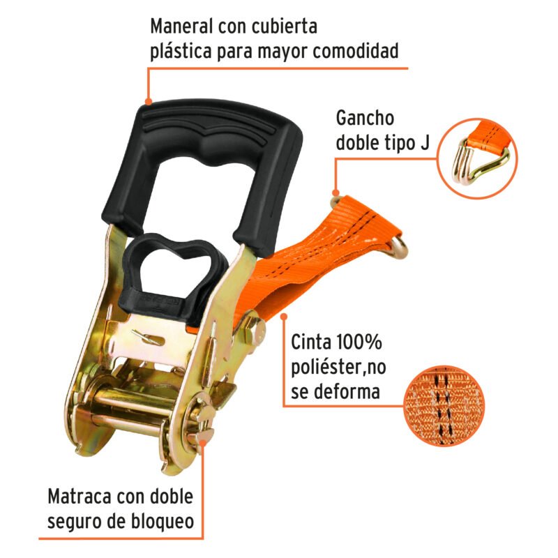 SU-1500CFC2.jpg Código: 101831 Juego de 2 sujetadores con matraca carga máxima 1500 kg SU-1500C