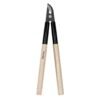 T-122P.jpg Código: 25033 Tijera para ramas 52 cm, mgos de madera con casquillo,PRETUL T-122P