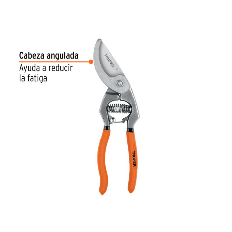 Código: 18465 Tijera forjada p/poda 8-1/2' cuchilla paso, cabeza angulada T-67X