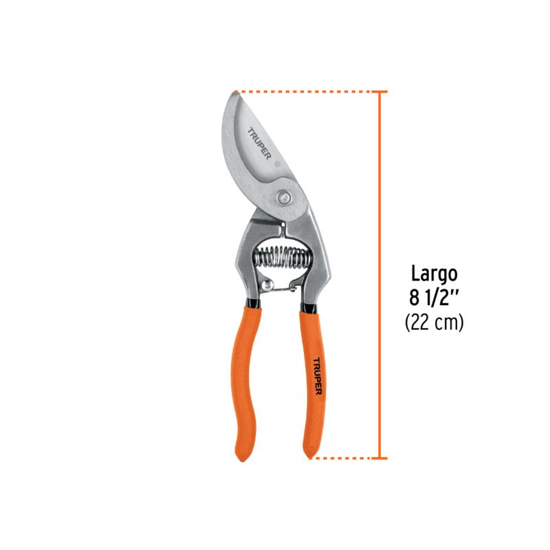 Código: 18465 Tijera forjada p/poda 8-1/2' cuchilla paso, cabeza angulada T-67X