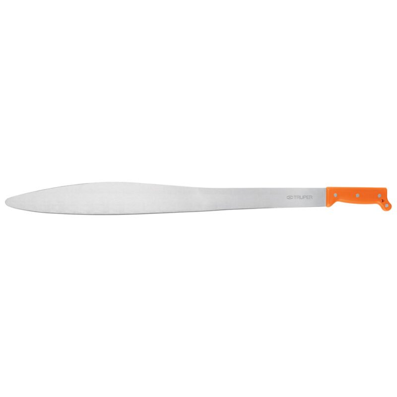 T-905-27P.jpg Código: 15882 Machete acapulqueño de 27' cacha naranja, Truper T-905-27P