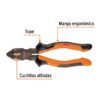 Código: 17338 Pinza electricista 7' uso rudo, alta palanca, Comfort Grip T200-7X