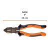 Código: 17338 Pinza electricista 7' uso rudo, alta palanca, Comfort Grip T200-7X