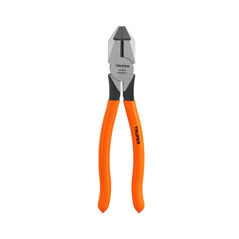 T201-8.jpg Código: 17304 Pinza para electricista 8' uso rudo, mango PVC, Truper T201-8