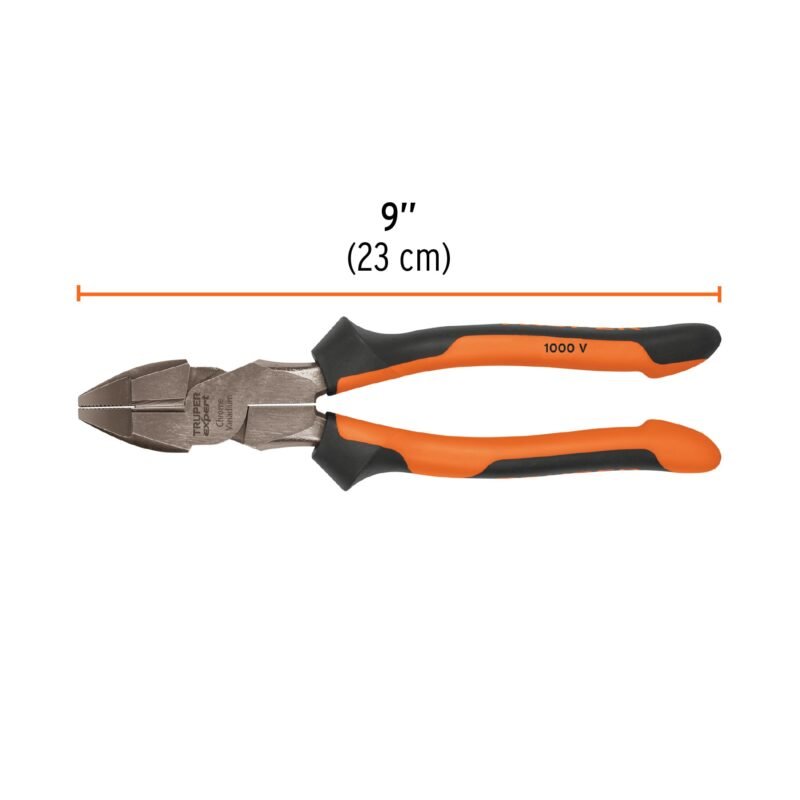 T211-9XFC2.jpg Código: 102426 Pinza para electricista 9' alta palanca mango Comfort Grip T211-9X