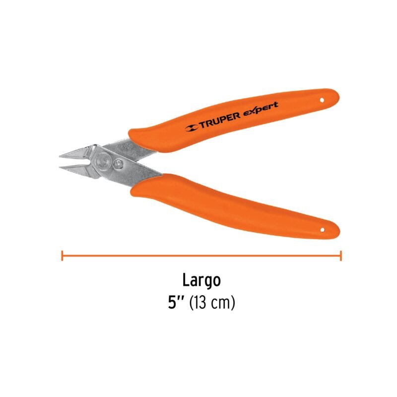 T275-5XFC2.jpg Código: 100662 Pinza 5' de corte para electrónica, Truper Expert T275-5X