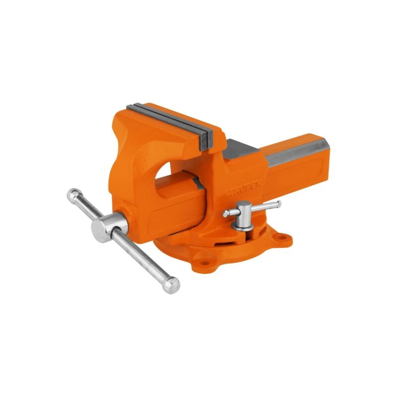 TA-4-L.jpg Código: 100199 Tornillo de banco 4' tipo europeo de hierro nodular, Truper TA-4-L