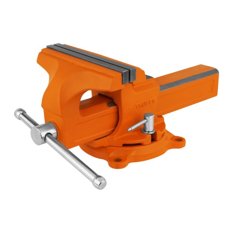 TA-8-L.jpg Código: 100242 Tornillo de banco 8' tipo europeo de hierro nodular, Truper TA-8-L