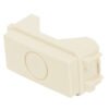 Código: 46143 Módulo (tapón) ciego, línea Italiana, color marfil , Volteck TA-I