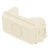 Código: 46143 Módulo (tapón) ciego, línea Italiana, color marfil , Volteck TA-I