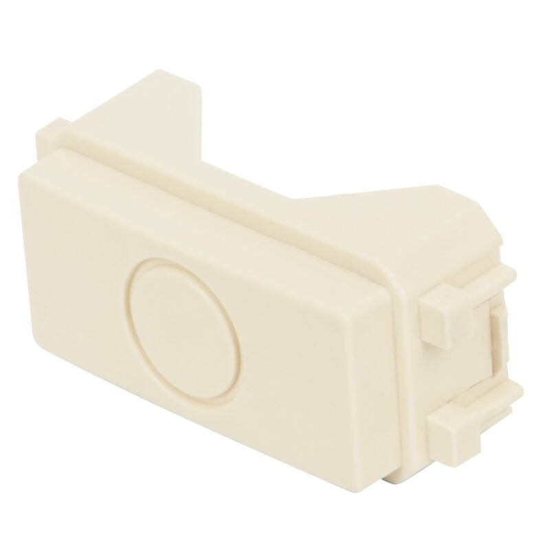 Código: 46143 Módulo (tapón) ciego, línea Italiana, color marfil , Volteck TA-I