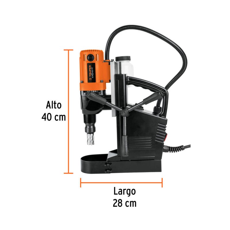 TAMA-2NFC2.jpg Código: 100989 Taladro magnético 1-3/8', 1200W, TRUPER EXPERT TAMA-2N