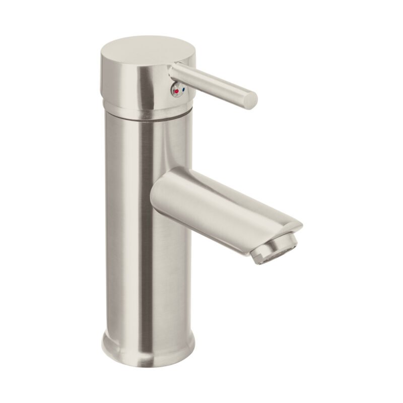 TBM-46N.jpg Código: 47791 Monomando corto satín para lavabo, Foset Tubig TBM-46N