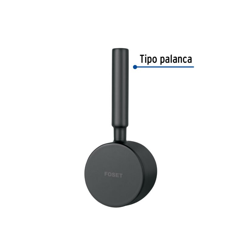 TBMM-45MFC1.jpg Código: 46874 Maneral repuesto para monomando, negro, Foset TBMM-45M