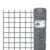 Código: 44983 Rollo de 30 m x 1.5 m malla mosquitera fibra de vidrio gris TEMO-15FG