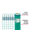Código: 44956 Rollo de 30 m x 1.7 m de malla mosquitera plástica verde TEMO-17PV